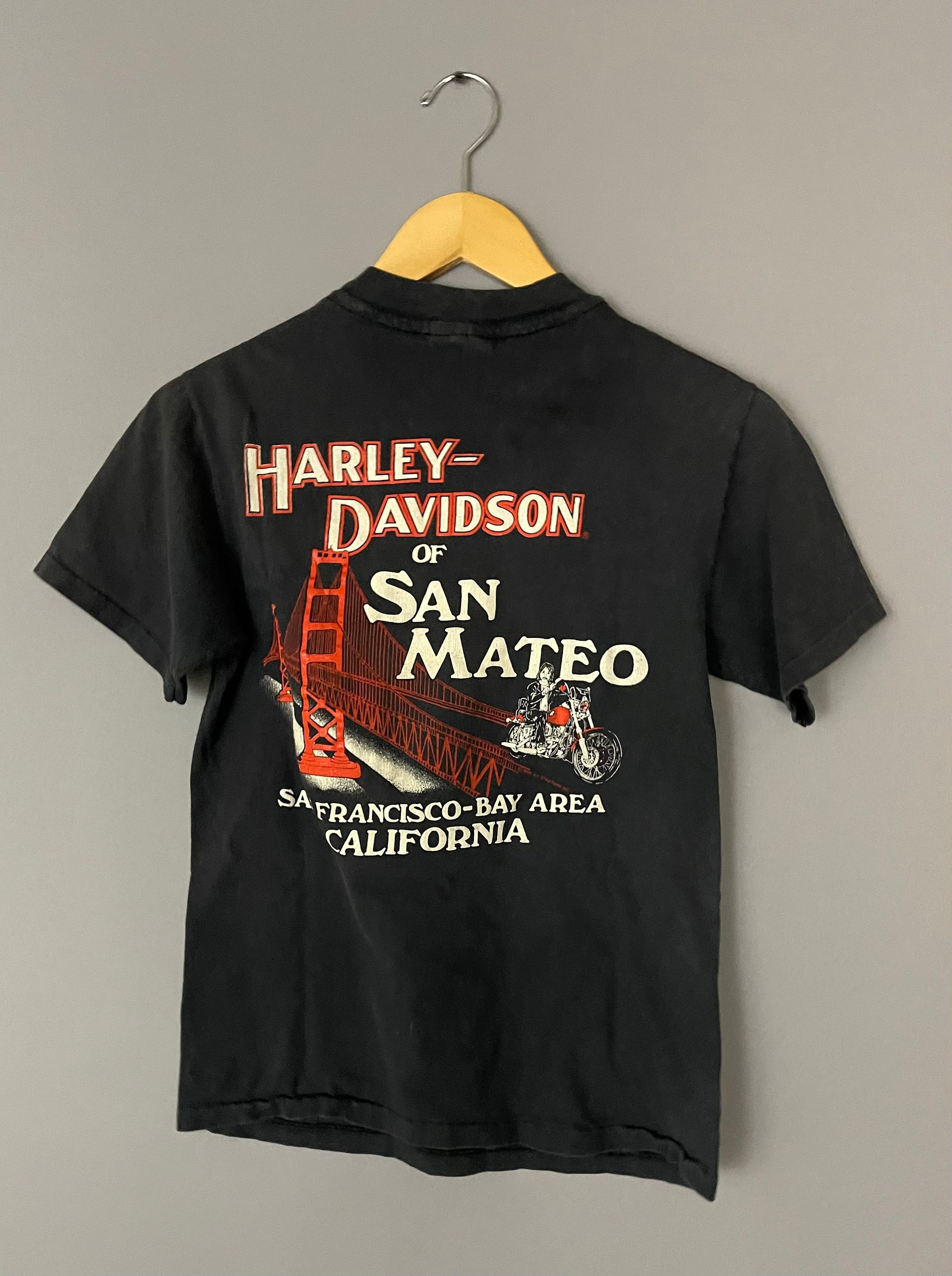 Harley Davidson Vintage T-shirt, San Francisco California - Etsy Harley Davidson Vintage T-shirt, San Francisco California - Etsy