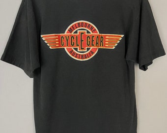 Vintage Harley Davidson Motorcycle T-shirt, V-twin Biker Shirt