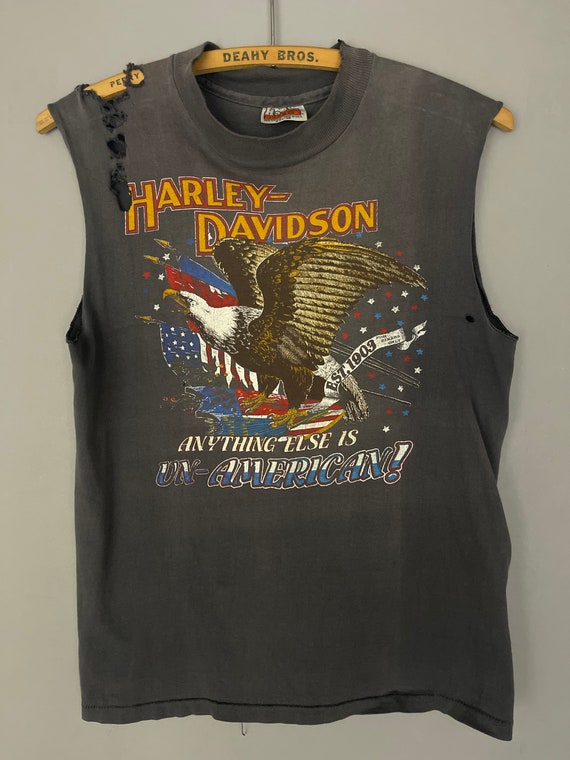 Vintage Harley Davidson Motorcycle Tank Top Distressed for - Etsy