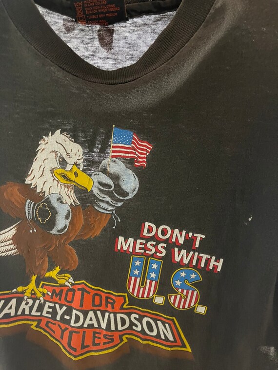 Rare Vintage Harley Davidson Motorcycle T-shirt 
