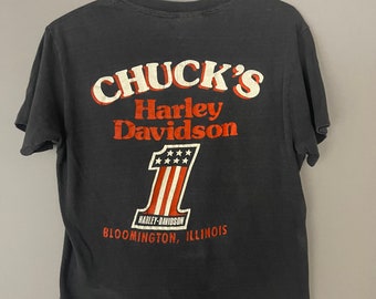 Harley Davidson RARE Vintage T-shirt, I ride a Harley-"For those who don't understand no explanation is possible"
