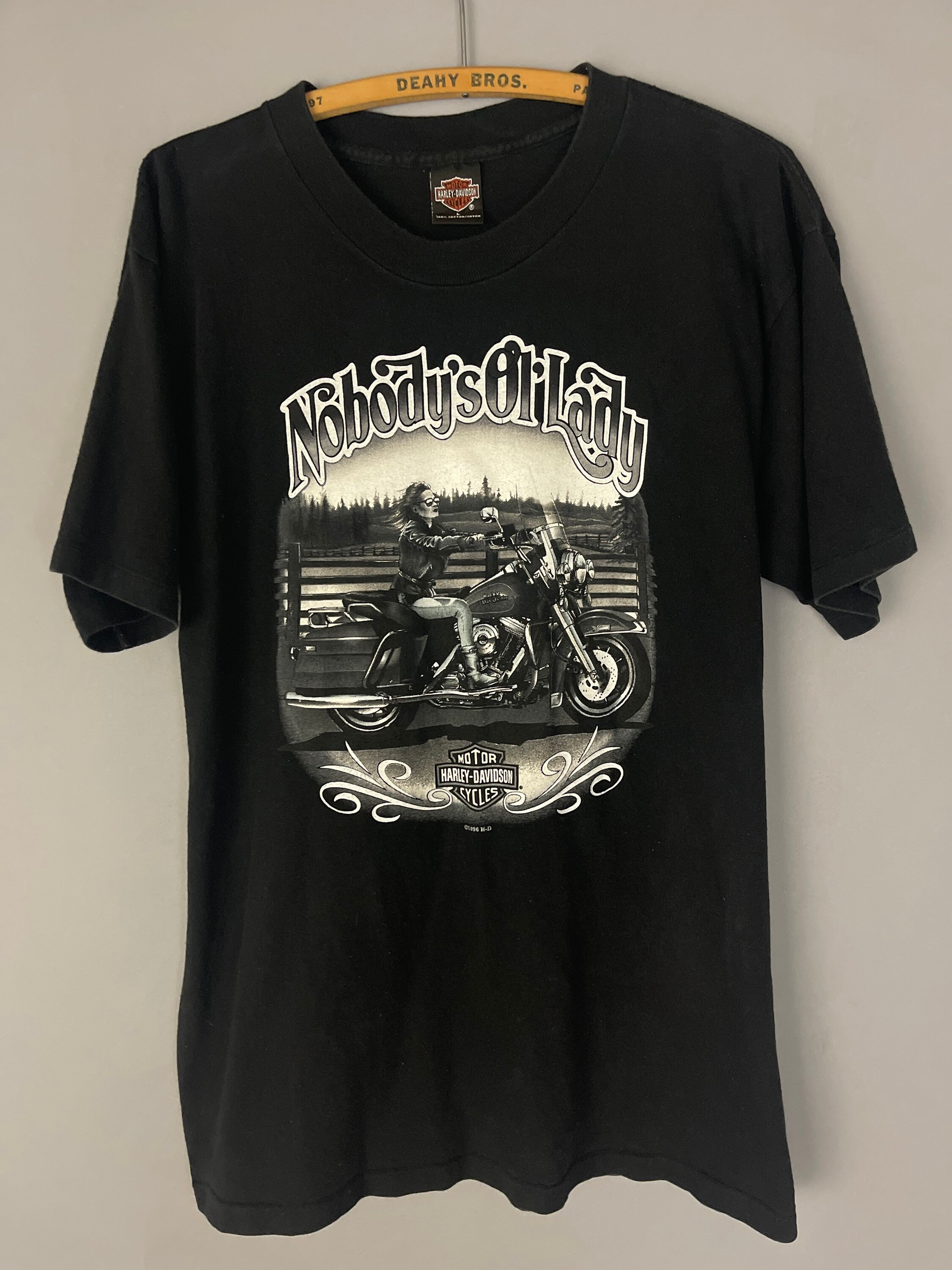 Vintage 1991 Harley Davidson 'Nobody's Ol Lady' T-Shirt M
