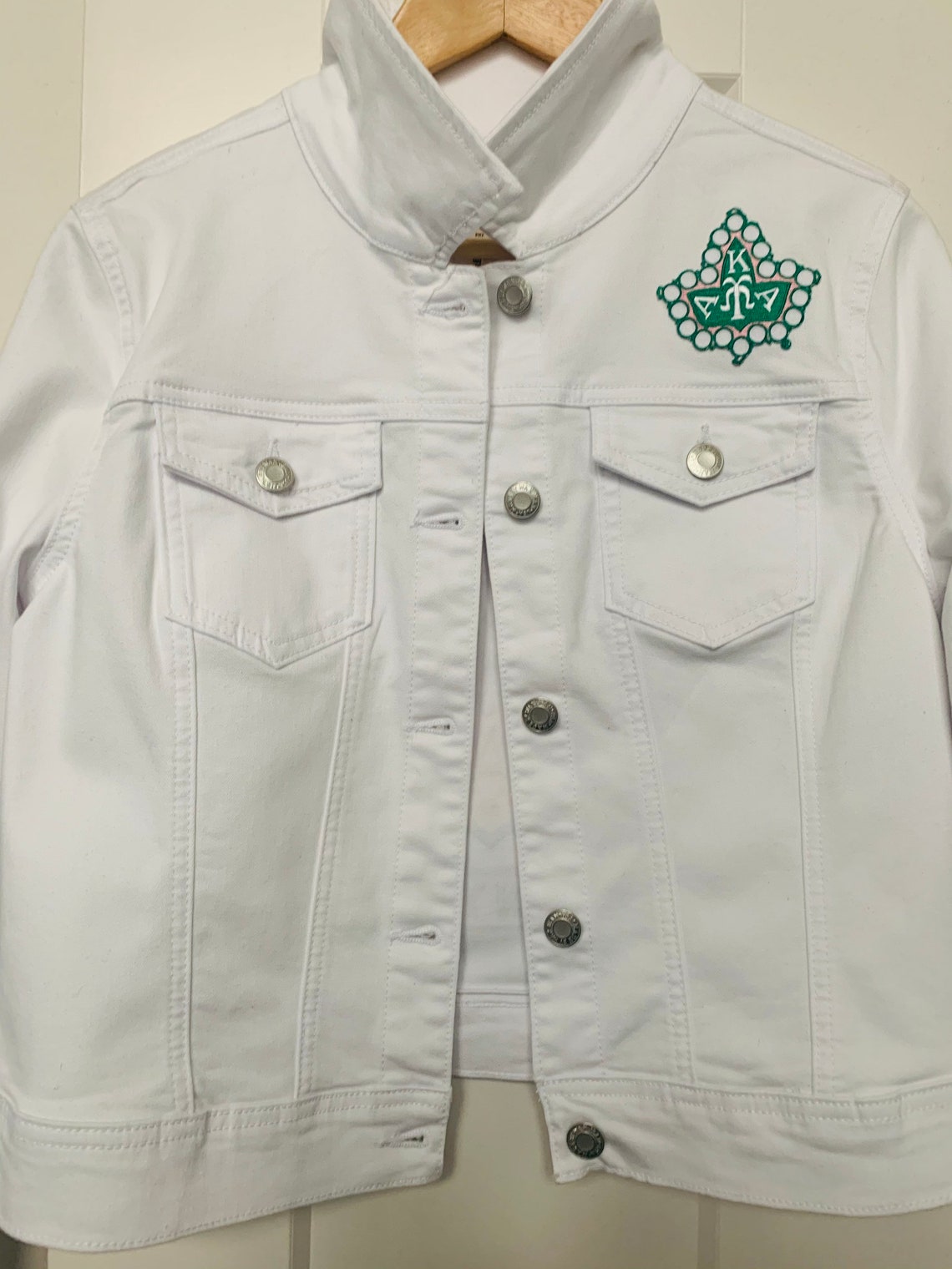 AKA Bolero Style Jean Jacket Etsy