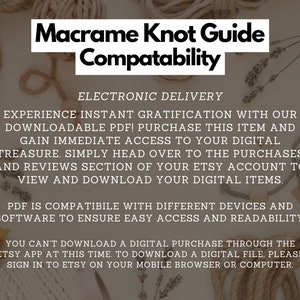 How to Macrame Knot Guide, Learn Knotting Basics: Step-by-Step Macrame Guide for Beginners image 5