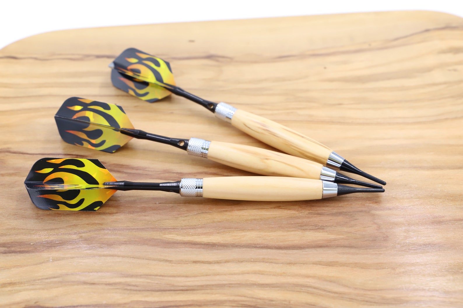 Wooden dart set Olive wood Handmade Etsy
