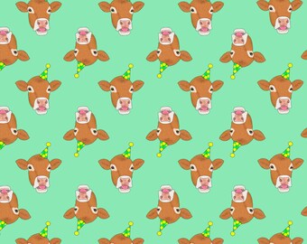 daffodil cow, Spring Windmill Holland Dutch Sunrise pig Wrapping Paper Roll