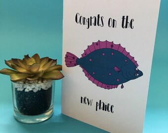 Congrats on the new plaice new home card