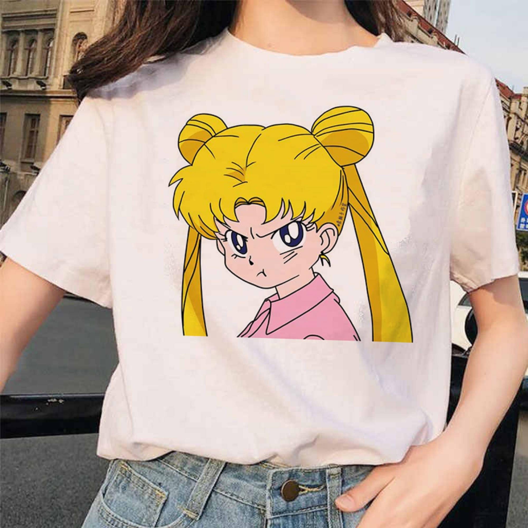 Sailor moon eyes t shirt Clearance