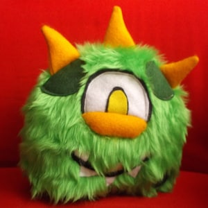 Biggles Monster Soft Toy Sewing pattern (DIGITAL DOWNLOAD)