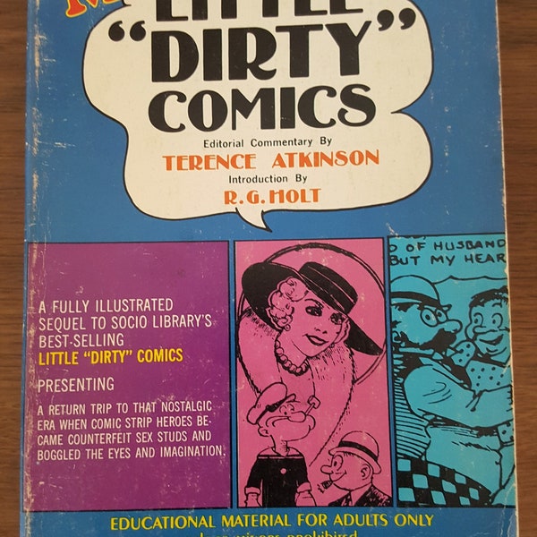 Tijuana bible More Little "Dirty" Comics Vol.2 Socio Library 9615 Adults only