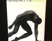 Herb Ritts - Work 1996 1st Edition Art Photography Book Pin Up Gay Erotica Celebrities Free Shipping