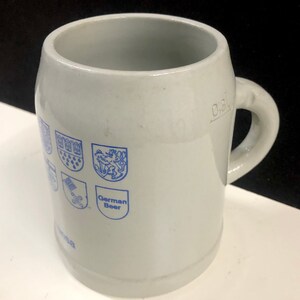 Lufthansa Airline .3L Salt Glaze Stein Oktoberfest Allemagne de lOuest image 3