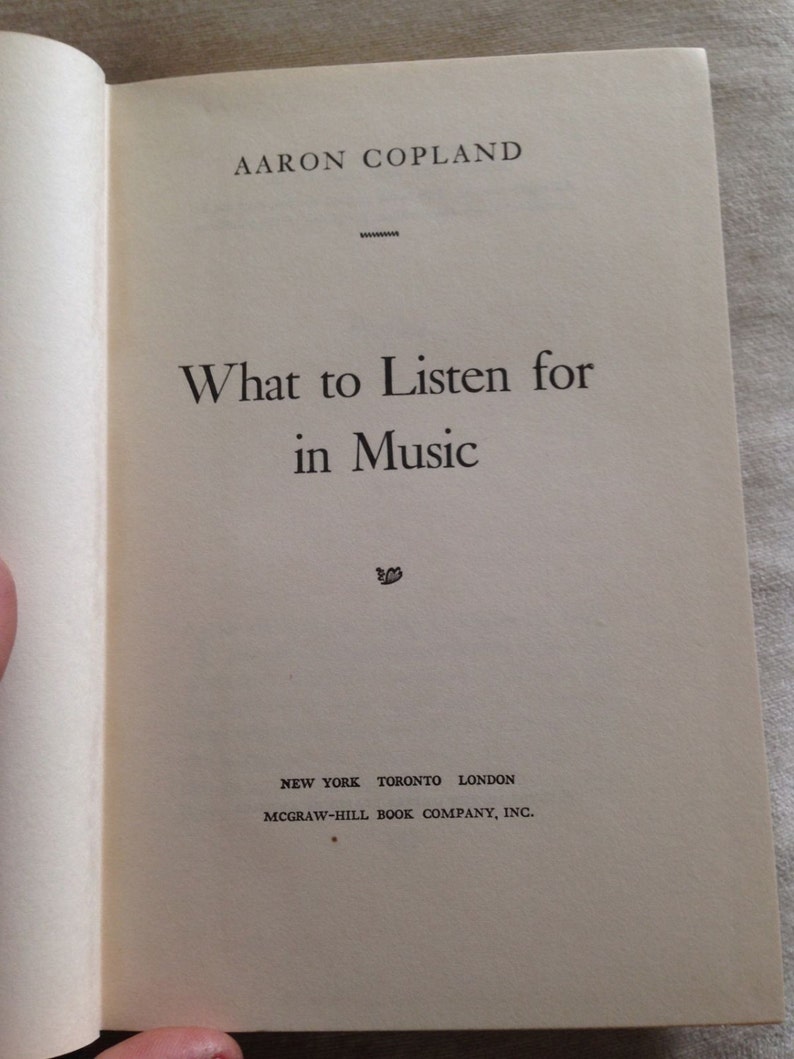 what to listen for in music copland what to listen for in music copland