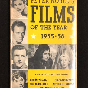 Peter Noble’s Films of the Year 1955-56 HBDJ Orson Welles Alfred Hitchcock Laurence Olivier