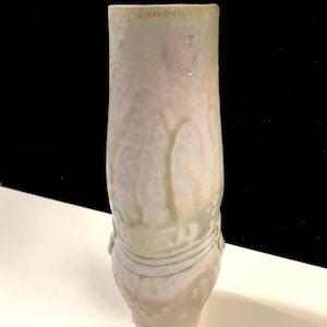 Beverly Saito Northwest Studio Pottery Vase Drip Glaze 8”H Free Shipping