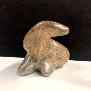 Inuit Seal Stone Sculpture Free Shipping