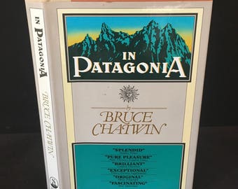 Bruce Chatwin - In Patagonia 1st US Printing 1978 HBDJ South America Travel Free Shipping