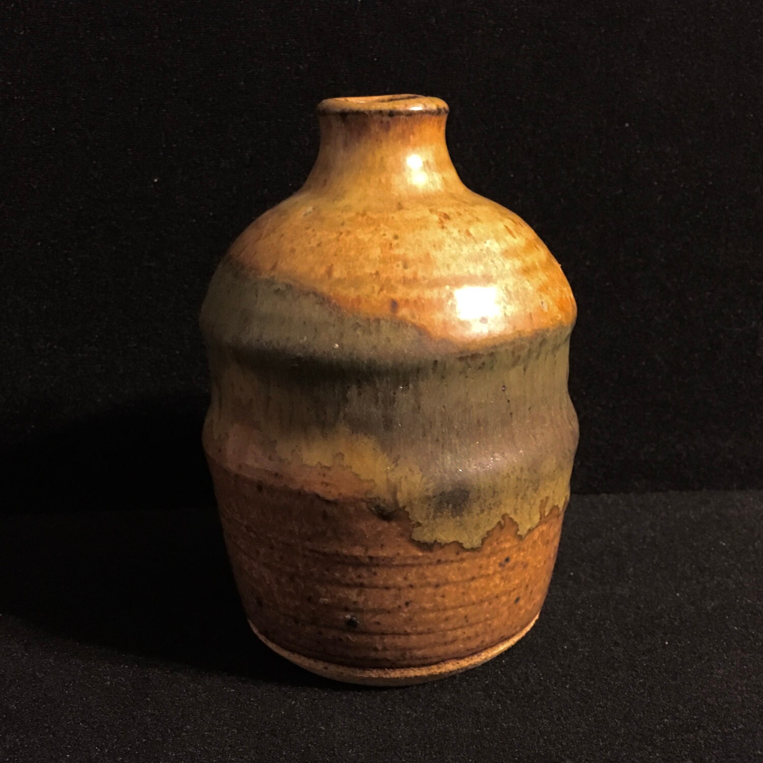 Stone Soldier Pottery Thick Glaze Vase Shape Etsy