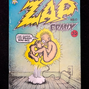 Zap Comix #0 October 1967 2nd Printing Robert Crumb S. Clay Wilson Alternative Comics Free Shipping
