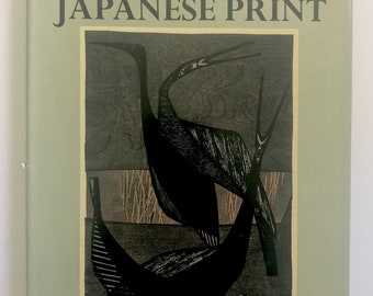 The Modern Japanese Print - James Michener 1975 Color Prints Third Printing HBDJ Mid Century Art Book