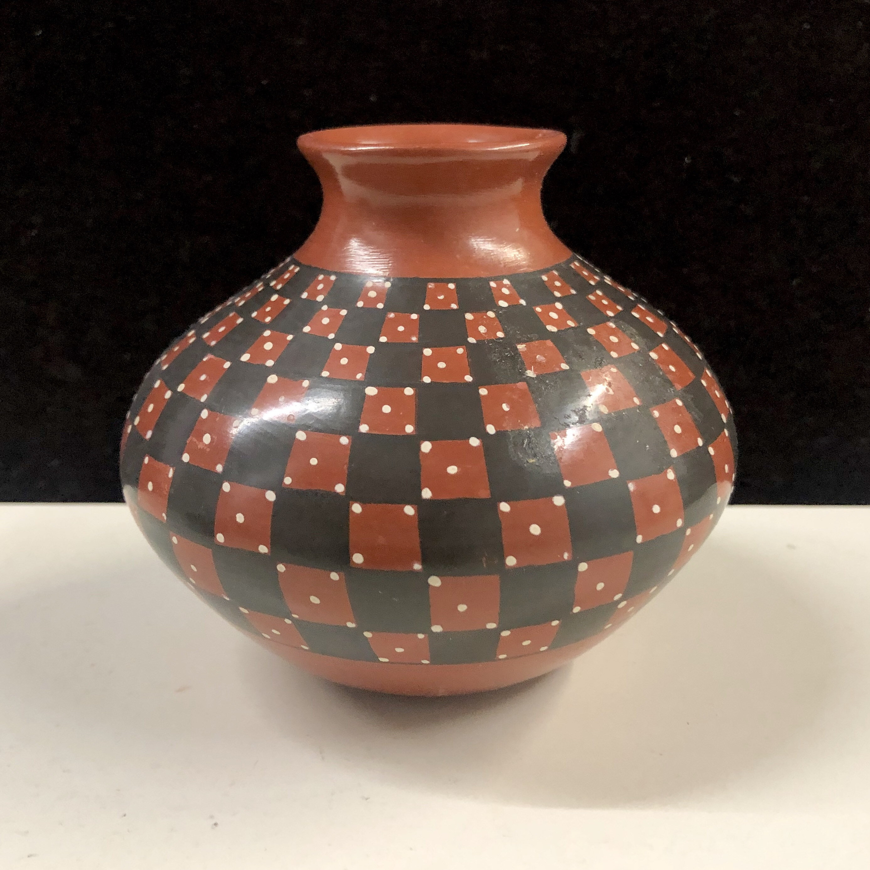 Mata Ortiz Pottery Vase Signed Guadalupe Ledezma Quezada Etsy