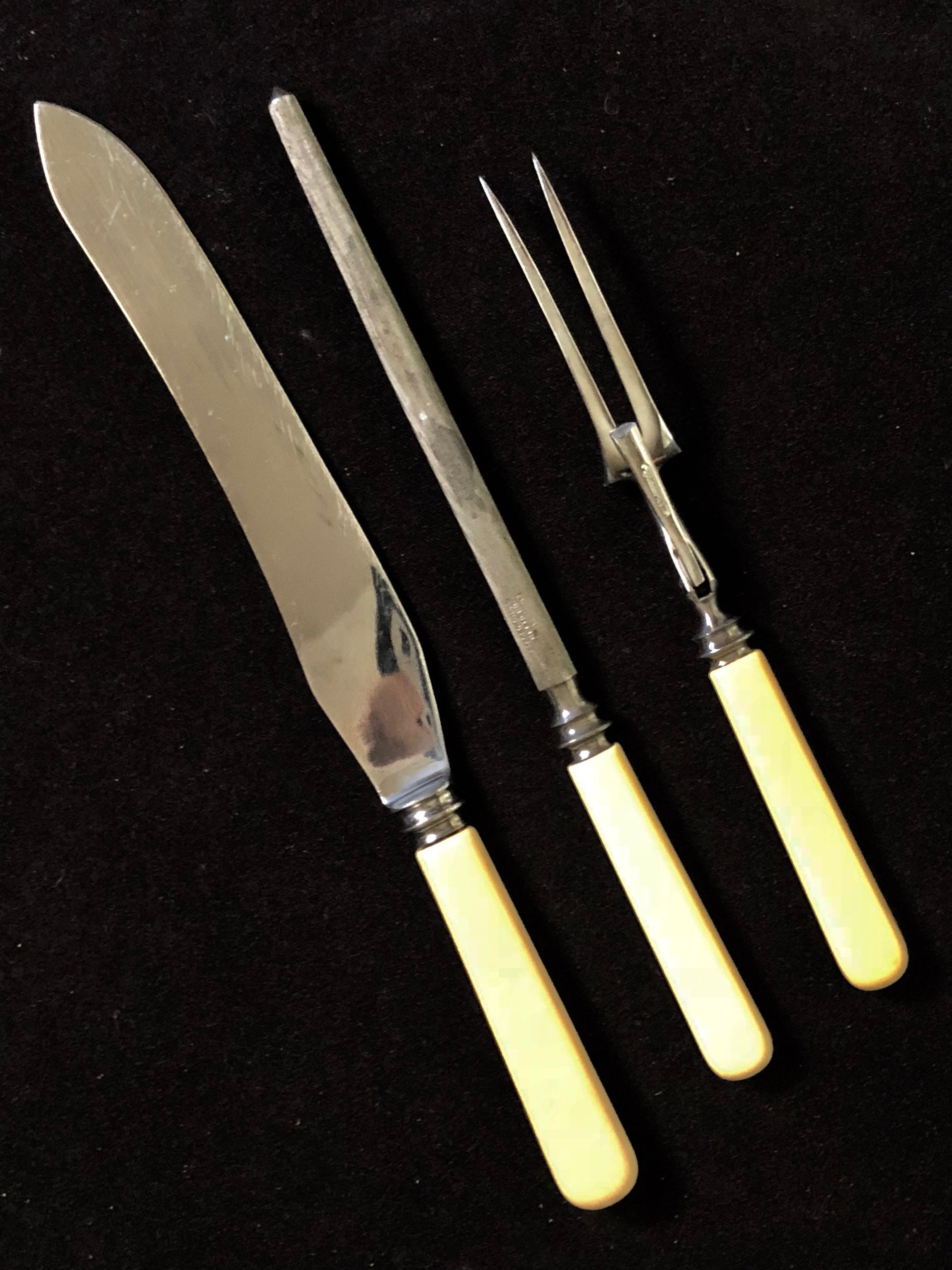Vintage Arthur Price Carving Set Firth Brearley Stainless