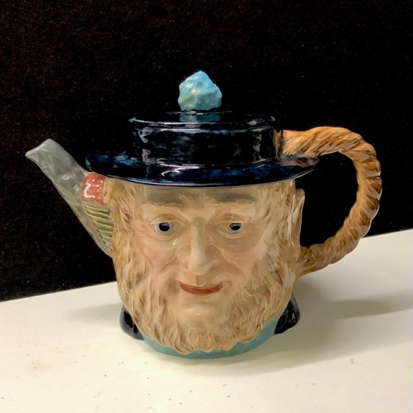 Vintage Beswick Mr. Peggotty Teapot David Copperfield Charles Dickens