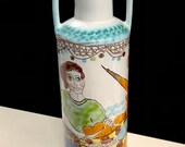 Italian Amphora Vase by Desuir Sicily Fishing Decor 14 H Desimone Style