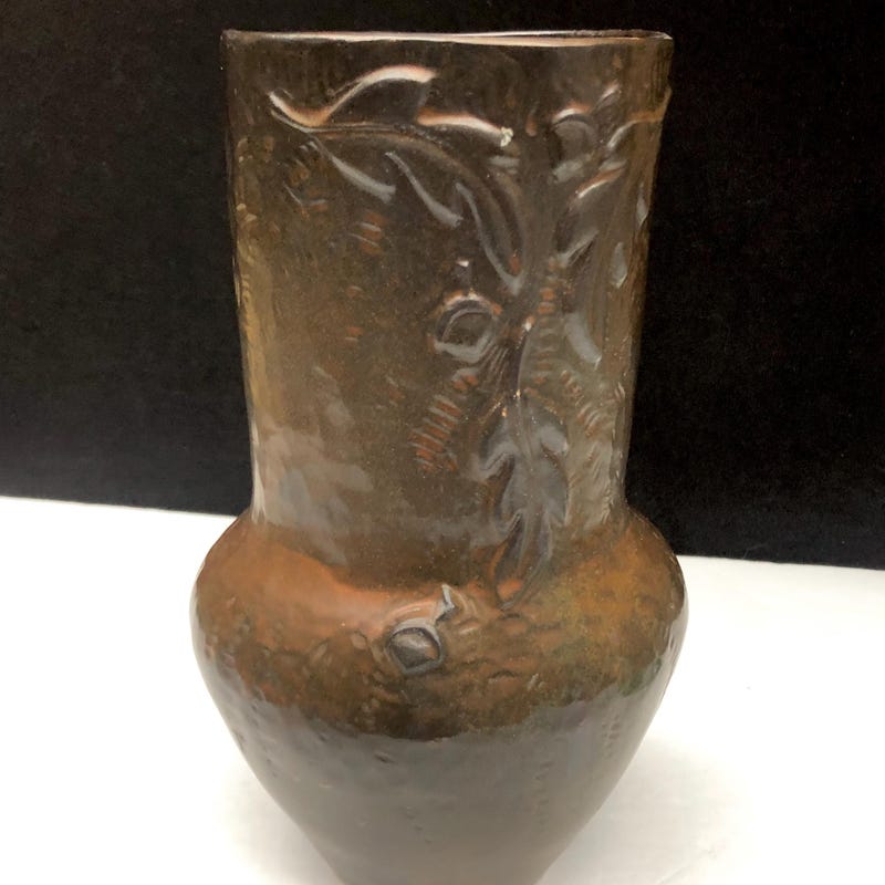 Mission Style Vase - Etsy