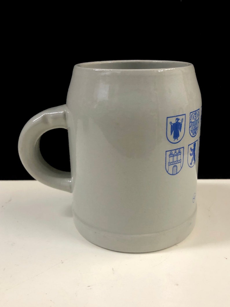 Lufthansa Airline .3L Salt Glaze Stein Oktoberfest Allemagne de lOuest image 2