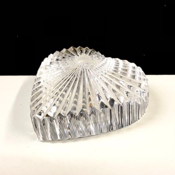 Waterford Crystal Heart Paperweight