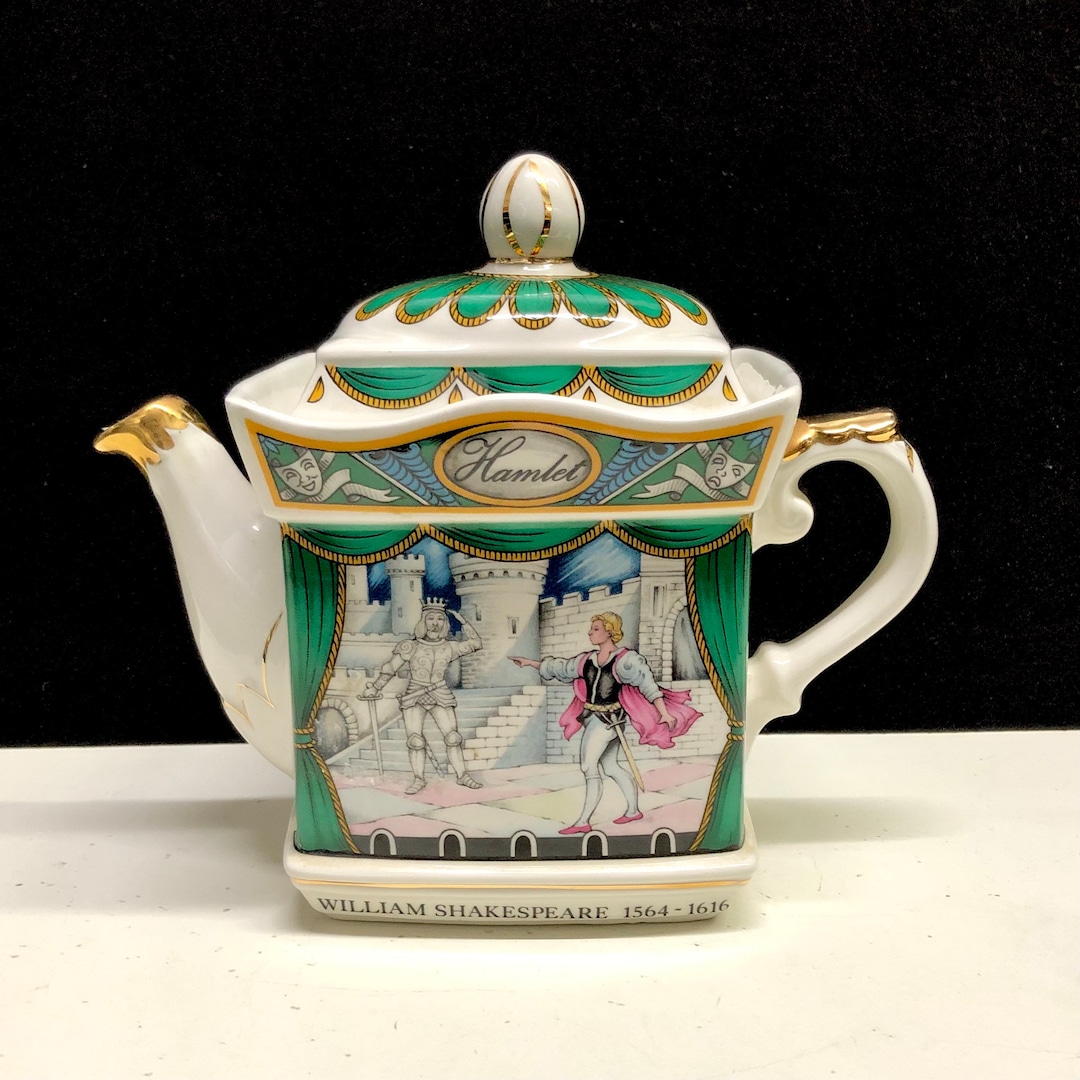Sadler hamlet Teapot William Shakespeare 4443 Etsy