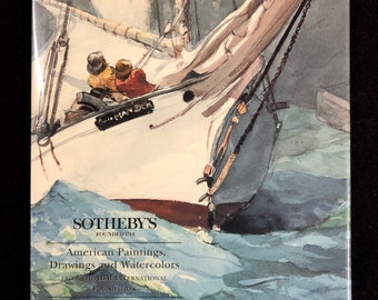 Sotheby’s - American Paintings, Drawings and Watercolors from the IBM International Foundation May 25, 1995 Hardback