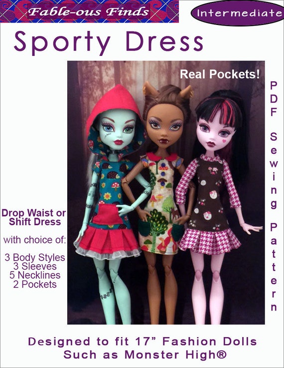 dolls like monster high