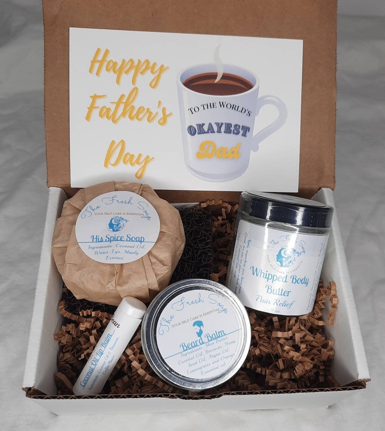 Gifts for Dad Fathers Day Gift Box Dad Gifts From Kids Etsy