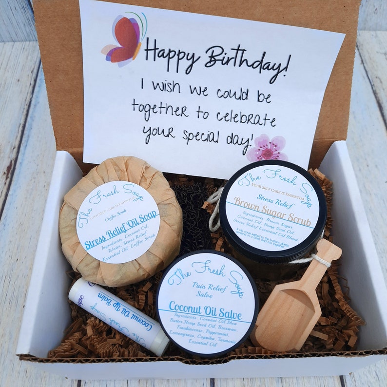 Best Friends Birthday Gift Box Care Package Self care gift