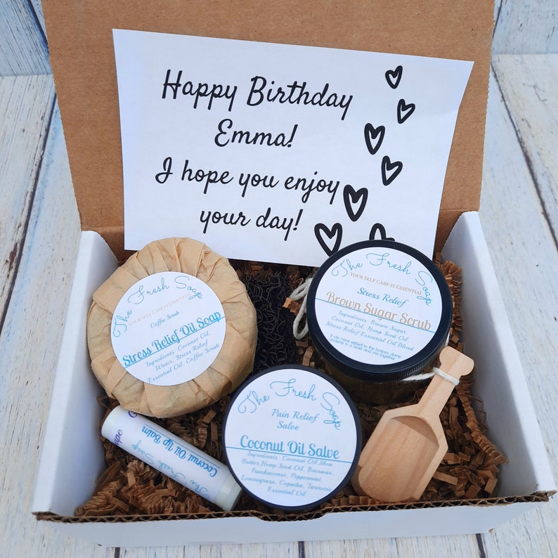Best Friends Birthday Gift Box Care Package Self care gift