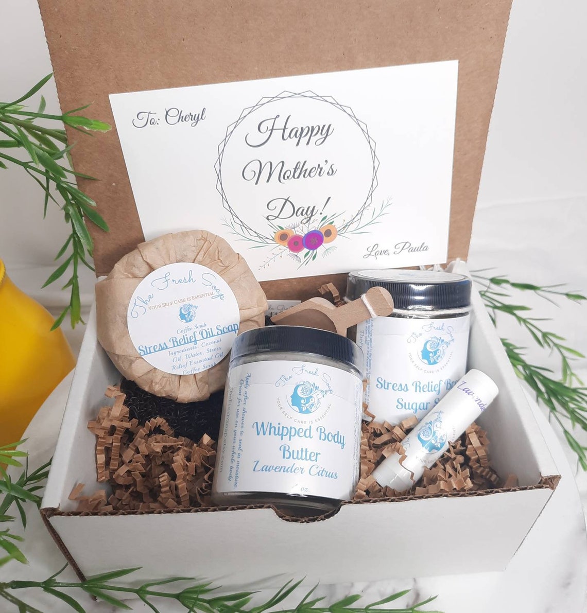 Self Care Gift Set For Mom gift for mom Soap gift set self Etsy