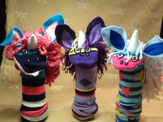 sock puppet unicorn