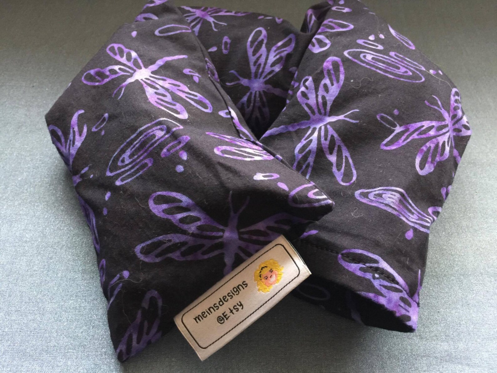 Lavender Neck Pillow Choose Your Fabric Etsy