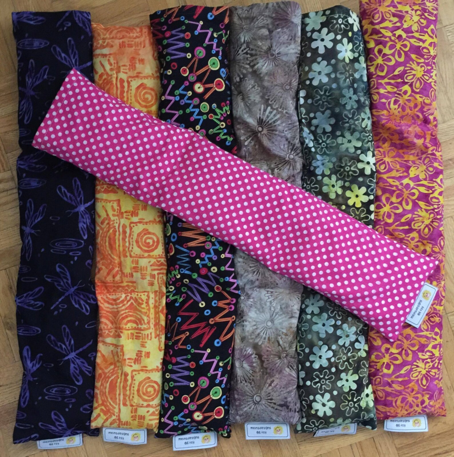 Lavender Neck Pillow Choose Your Fabric Etsy