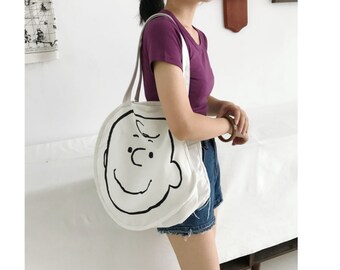 Cute Snoopy /& Woodstock Crossbody Bag Suitcase Style Clutch Travel Casual Bags