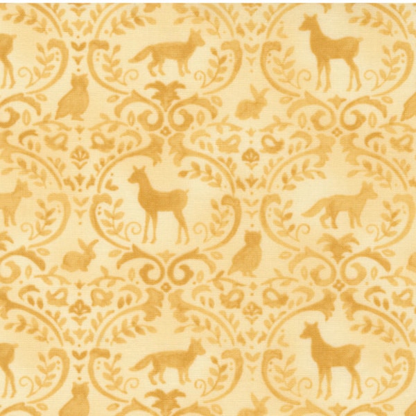 Effie's Woods Goldenrod by Deb Strain for Moda Fabrics