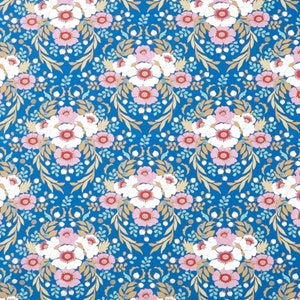 Jubilee Anemone Blue by Tilda Fabrics