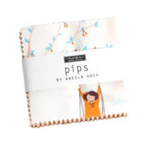 Pips Mini Charm pack by Angela Hoey for Moda Fabric