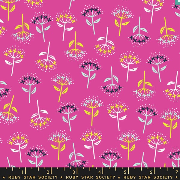 Adorn Berry Fabric by Rashida Coleman Hale for Ruby Star Society