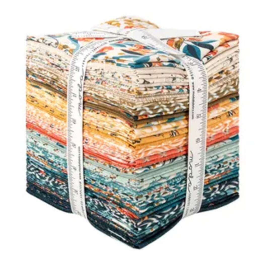 Nutmeg Fat Quarter Bundle by Basicgrey for Moda Etsy