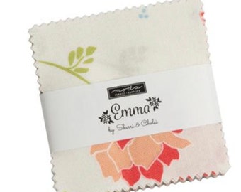 Emma Mini Charm Pack Bundle Sherri & Chelsi for Moda Fabrics