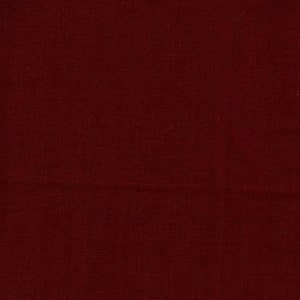 Solid Red Tea Towel by Dunroven House