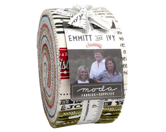 Emmitt and Ivy Jelly Roll Bundle by Sweetwater for Moda Fabrics - Etsy